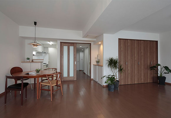 ご近所マンションに住み替えマンションリノベーション　札幌　注文住宅　工務店　ハウスメーカー