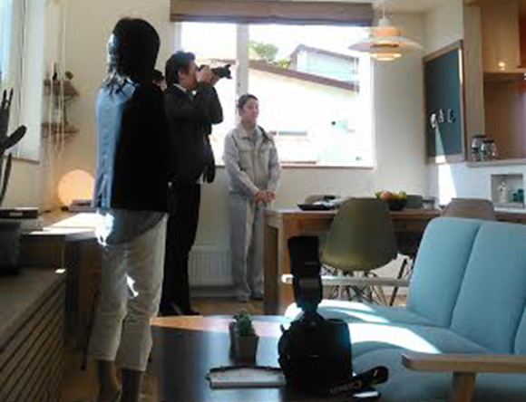 雑誌の取材を受けました