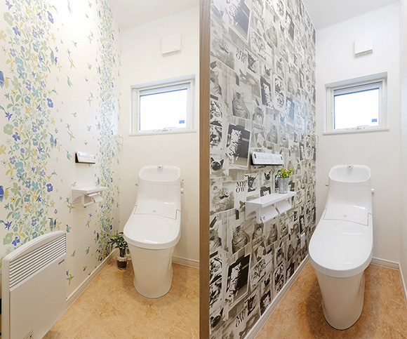 子育て中から高齢期まで、安心なトイレの位置と数