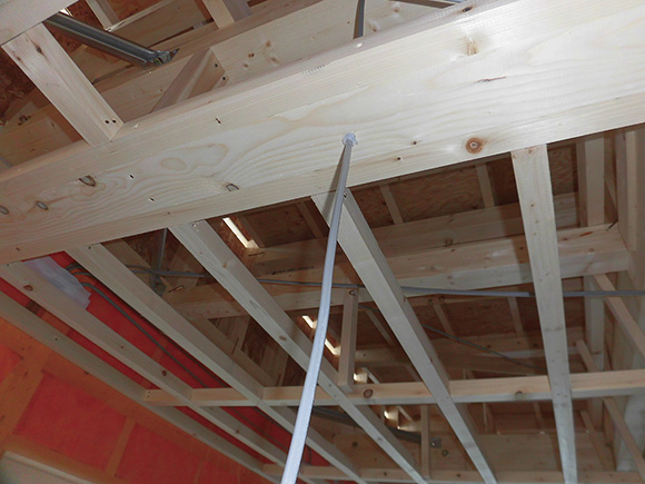 気密処理（Ｈ様邸 第3回）