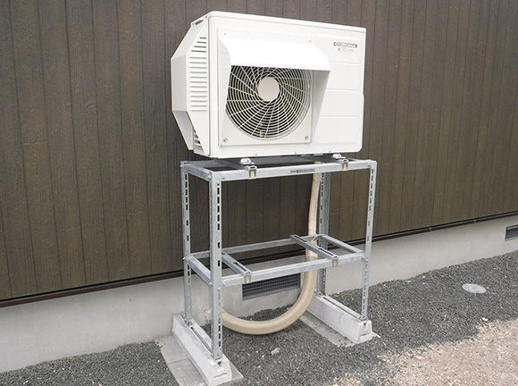 ヒートポンプ(寒冷地エアコン)の仕組み