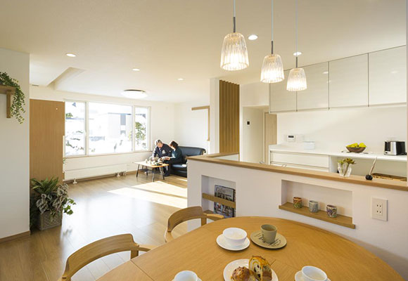 シニアライフを快適に、2世帯住宅からご夫婦2人の家へ　リノベーション　札幌　注文住宅　工務店　ハウスメーカー