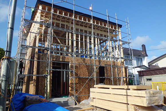新築 大工着工(N様邸 第2回)