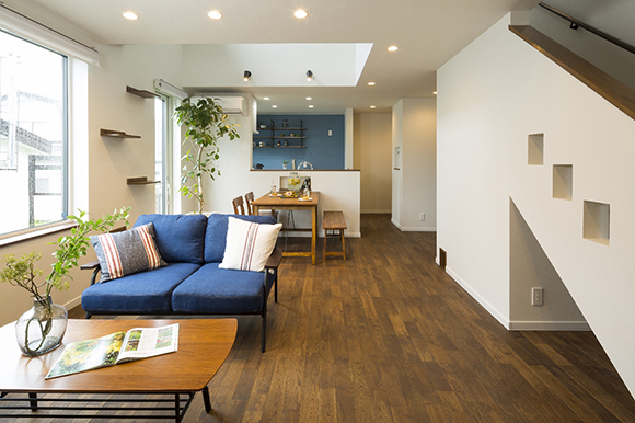 子供もネコものびのび暮らせる快適な住まい　リノベーション　札幌　注文住宅　工務店　ハウスメーカー