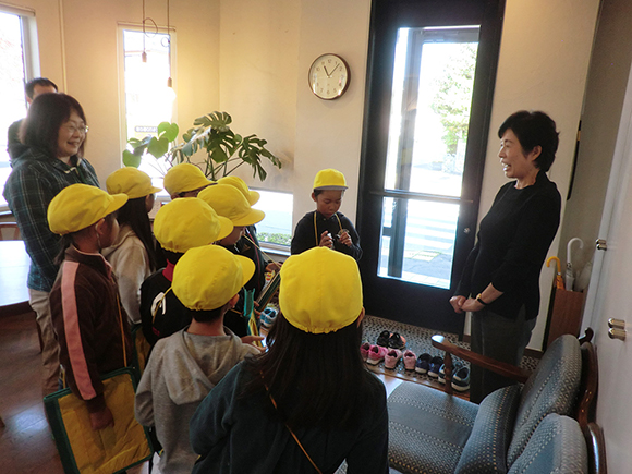 かわいいお客様のご来店