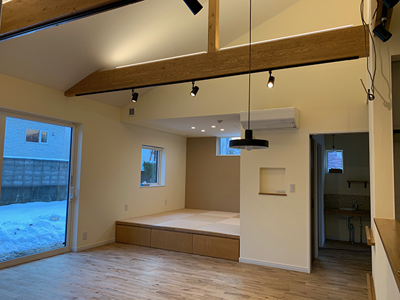 内装の仕上がり（北広島市 新築 K様邸 第3回）