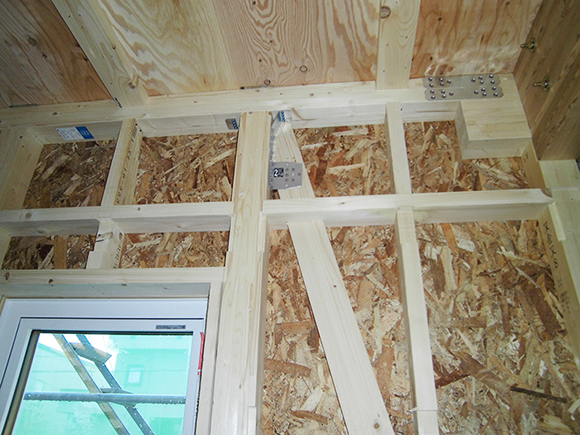 筋交い(N様邸・新築工事)