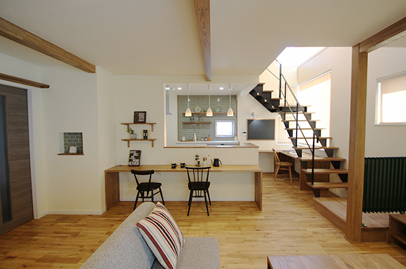 新築事例（札幌市・Ｋさま邸）ＵＰしました