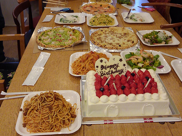 お誕生祝ランチ会