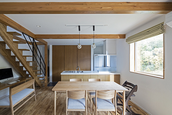 ほどよい自然が心地いい。忙しい心にゆとりをもたらす木の住まい　新築　札幌　注文住宅　工務店　ハウスメーカー