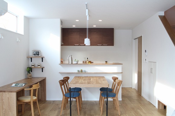 お施主様のスケッチを実現させた収納と回遊動線の家　新築　札幌　注文住宅　工務店　ハウスメーカー