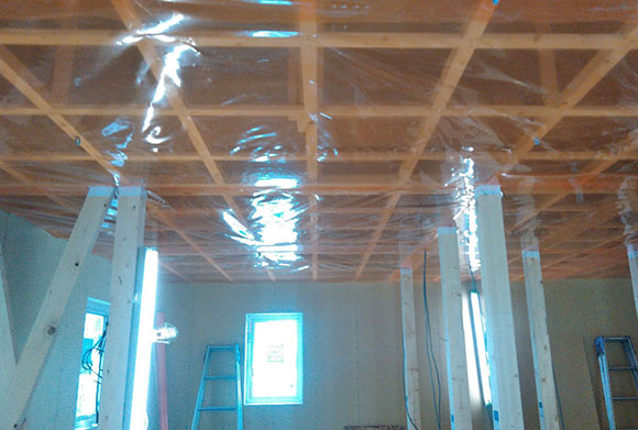 気密フィルム（Ｓ様邸　第４回）