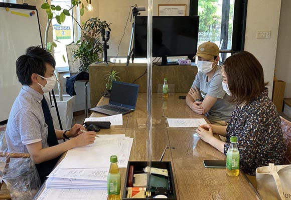 打ち合わせのご様子 (S様)