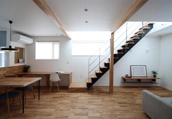 適材適所に収納がある35坪の家・新築完成見学会を開催致します。