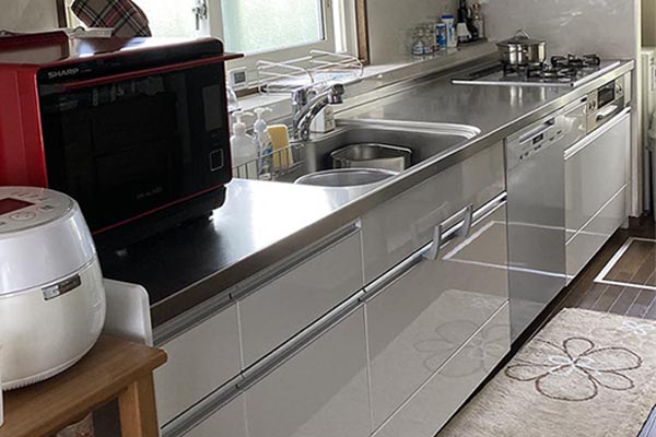キッチンをリフォームしました。