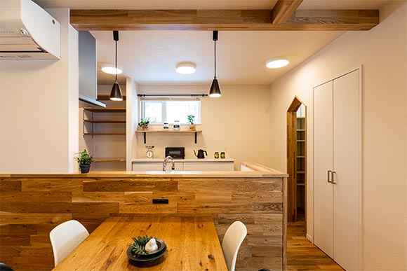 魅せる収納の時短家事な家