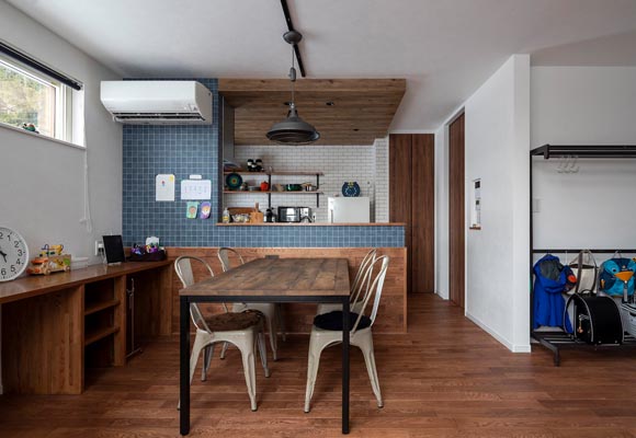 おしゃれも使い勝手も手に入れる、無骨カッコいい家　住宅　新築　工務店　ハウスメーカー